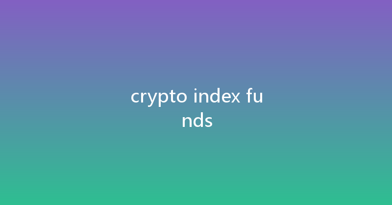 crypto index funds 